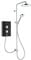 Mira Showers Decor 10.8KW Black Onyx Dual Outlet Electric Shower 1.1894.006