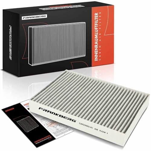Frankberg Innenraumfilter Pollenfilter mit Aktivkohle Kompatibel mit Citan Kasten/MPV W420 Citan Tourer W420 110-112 EQT W420 T-Klasse MPV W420 T160-T180 Replace# 272774812R