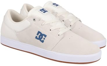 DC Shoes Crisis 2 - Leather Shoes for Men - Lederschuhe - Männer - 43 - Weiss,