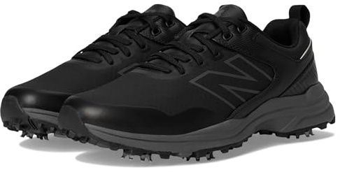New Balance Golf Shoe Men's Brighton v2, Black/Grey 10.5 Wide