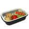 DIVCHI Colander Food Strainer Kitchen Bowl Sets Double-Layer Detachable Fruits Washing Basket | Washing Bowl | Food Strainers | Colander | Vegetables Drainer (Black)