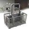FGXY Universal Dishwasher Cutlery Basket, Dishwasher Utensil Basket, Cutlery Basket with Handle, Multifunctional Crockery Basket, Dishwasher Accessory, Environmentally Friendly, with Compartments