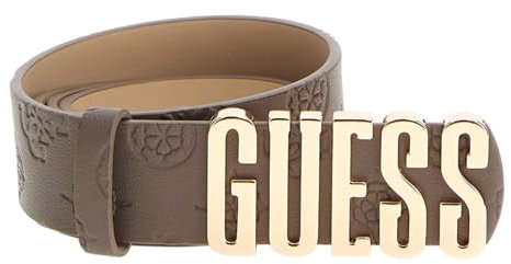GUESS Gerty Pant Belt W85 Dark Taupe