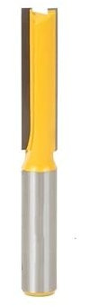 1pc Straight/Dado Router Bit 1/2Durchmesser x 2 Länge - 1/2Schaft Holzbearbeitungsschneider Holzschneidewerkzeug
