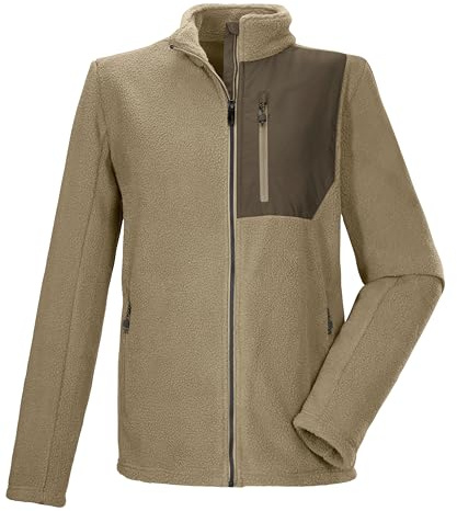 Killtec Herren Kow 105 Mn Flc Jckt Sherpa Fleecejacke mit Stehkragen
