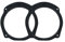 Coppia supporti anteriori e posteriori per altoparlanti da 165mm per Fiat Bravo dal 2007 in poi, Fiat Stilo (5P), Fiat Croma dal 2005 in poi, Lancia Delta III dal 2008 al 2014