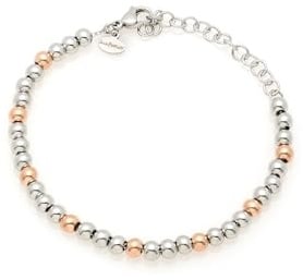Bracelet à billes en acier inoxydable pour homme femme