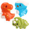 Mexgcom 3 PièCes Spinner BéBé Ventouse, 3 Morceaux de Jouets pour BéBéS, Jouet de Bain BéBé, sans BPA