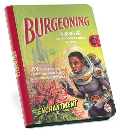 Ultimate Guard Zipfolio 360 Xenoskin Magic: The Gathering Edge of Eternities - Burgeoning, Grün