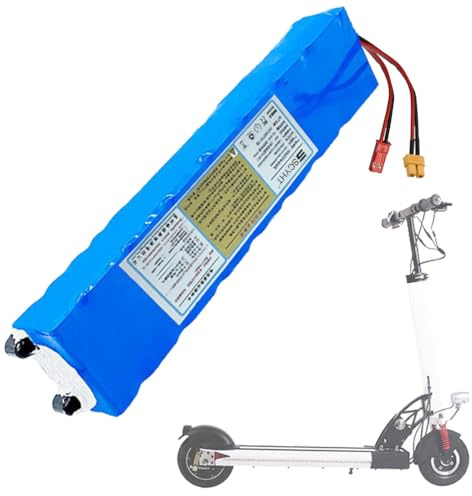 SSCYHT Batteria di ricambio 36V 10,5Ah 7,8Ah Batteria al litio 10S3P Batterie monopattino 36V Batterie skateboard per M365 con porta JST e XT30 per motori da 250W a 400W,36v7.8ah