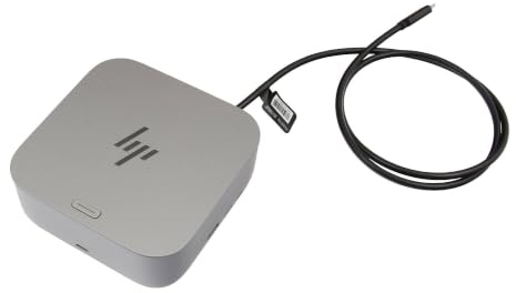 HP P34015-001 Original Thunderbolt 4 Port Replikator | inkl. 120W Netzteil für Elite Dragonfly G2, EliteBook , x360 1030 G8, Envy 17-ch0000, x360 15-es0000, ZBook Firefly 15 G8