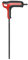 FACOM 84TZSA.4 Clé 6 Pans à tête sphérique, Rouge/Noir, 4 mm