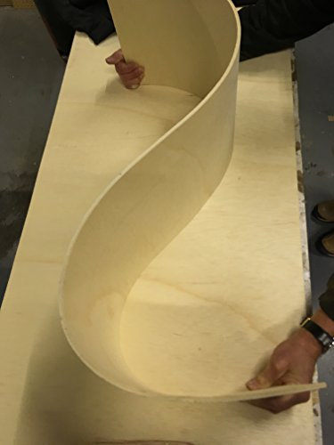 Flexible Bending Plywood 8mm Thick, Flexi/Bendy Ply 600 x 600mm