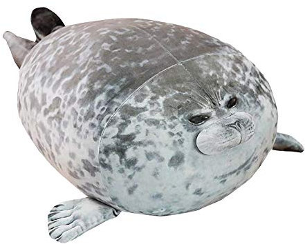 Aideal Foca Morbido Peluche Cuscino Sigillo Giocattolo del Cuscino della Peluche Peluche Animali Giocattolo Regalo per Bambini e Adulti, 40cm / 15,7pollici