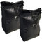 Red Loon 2X Fahrradtasche Packtasche Gepäckträgertasche Gepäcktasche schwarz