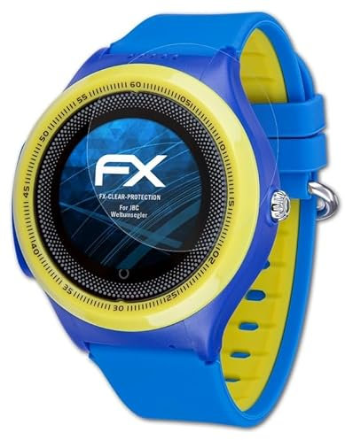 atFoliX Schutzfolie kompatibel mit JBC Weltumsegler Folie, ultraklare FX Displayschutzfolie (3X)