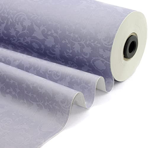 Blumenpapier Ornament flieder 75 cm - 300 m | Seidenpapier auf Rolle