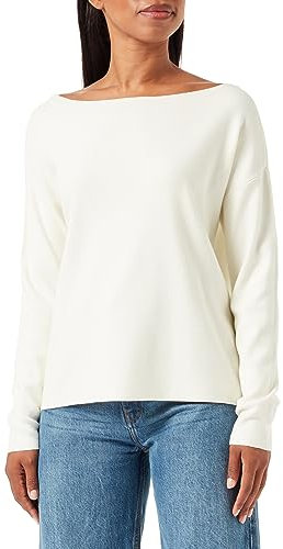 VERO MODA Damen VMNANCY LS Boatneck GA NOOS Pullover, Birch, One Size