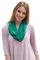 Lina & Lily Modal Premium Jersey Loop Schal für Damen Herren (Jadegrün)