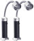 Worparsen 2 unids Flexible Barbacoa Grill Luz Base Magnética Brillante 9 LED Luz Al Aire Libre Camping Lámpara De Trabajo Al Azar