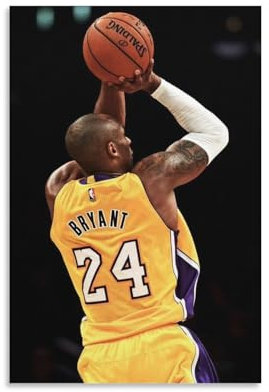 Poster mit legendärem Basketballspieler, Kobe Bryant (51), Druck, Fotokunst, Malerei, Leinwand, Poster, Heimdekoration, Poster, 30 x 45 cm