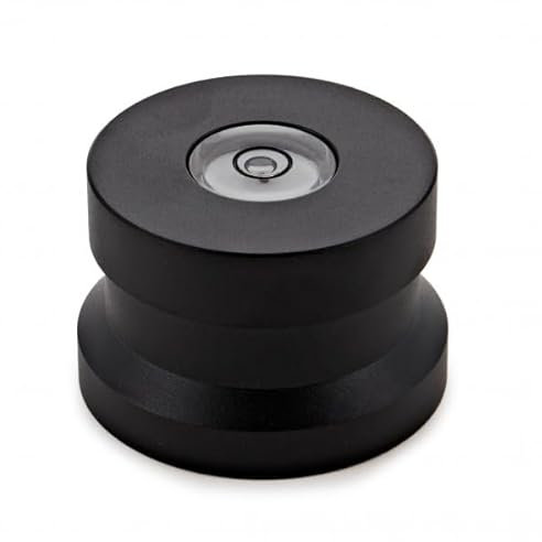 AVCOM 45RPM Record Adapter with Spirit Level for 7 Vinyl Record