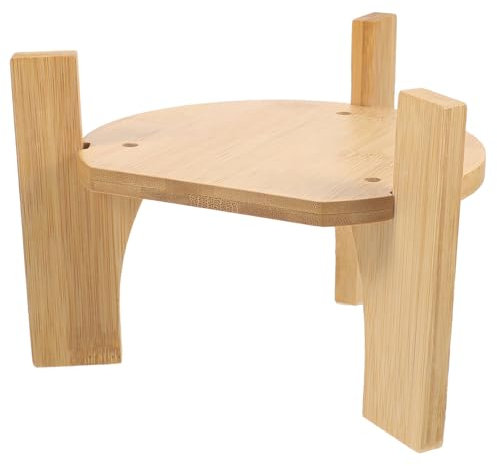 Ciieeo Holzständer Für Getränkespender Stabiler Standfuß Aus Holz Für Wasserspender Spenderständer Aus Holz Für Getränkeausgabe Holzpräsentationsständer Für Events Und Feiern