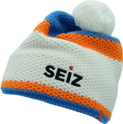 GCOM360 Mütze Seiz blau-orange-Weiss