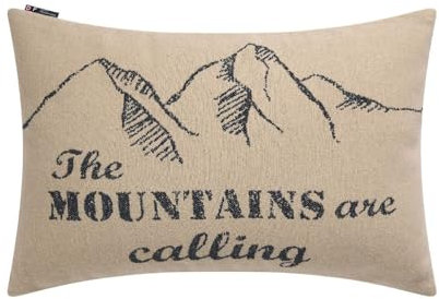 David Fussenegger Kissenhülle Mountains (GRS) Natur, 60x40 cm