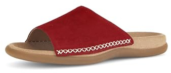 Gabor Damen Pantoletten, Frauen Slipper,Best Fitting,Schlupfschuhe,schluepfschuhe,Slip-ons,Backless Slipper,Mules,Rubin,42 EU / 8 UK