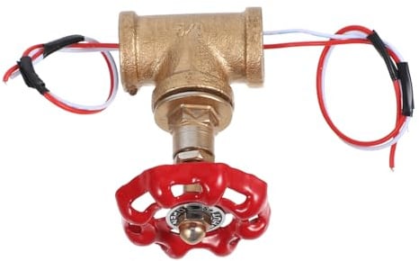 DIYEAH Retro-Lichtschalter Weiß elektrischer Schalter mit Lampe für Fernlichtschalter intelligenter Lichtschalter elektrische anschlüsse Wasserhahn-Umstellventil drahtloser Schalter Eisen