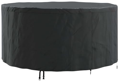 vidaXL Möbelbezug 182 x 182 x 71 cm 210D Oxford Stoff Rund Wasserdicht