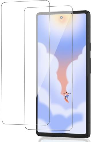ICESPRING für Panzerglas für Google Pixel 6 Schutzfolie, 2 Stück Fingerabdruck-ID Panzerfolie für Google 6 Folie, 9H Härte Schutzglas für Pixel 6 Panzer Schutz Glas