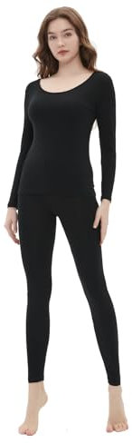 Vinconie Thermounterwäsche Damen Funktionsunterwäsche Thermohose Ski Unterwäsche