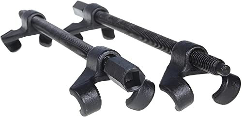 Shankly 370mm Drop Forged Coil Spring Compressor - 2 Steel Jaw Claws to Wrap Coil Spring Safely