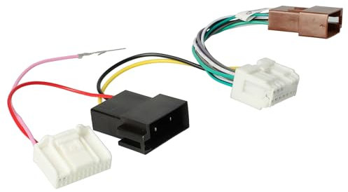 vhbw Adaptateur autoradio ISO compatible avec Dacia Sandero II à partir de 11/2012