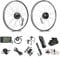 SEASON 26''/ 27.5''/ 28''(700C) E-Bike Umbausatz 36V 350W Hinterrad Motor mit 36V13Ah Akku und integriertem Controller (28'' Cassette Kit+36V13Ah Batterie)
