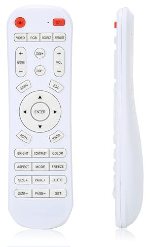 Socobeta Telecomando Telecomando Universale Telecomando Senza Fili di Ricambio per proiettore