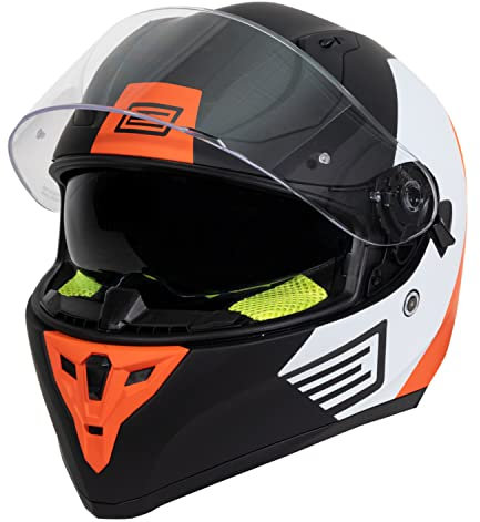 ORIGINE Integralhelm Motorradhelm mit Doppelvisier ECE Zertifizierung