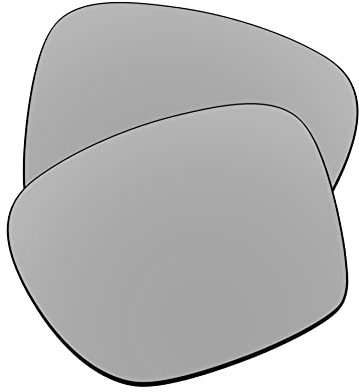 EZReplace Verres de rechange pour lunettes de soleil Oakley Sylas OO9448 (verres polarisés), Métal argenté, Taille unique