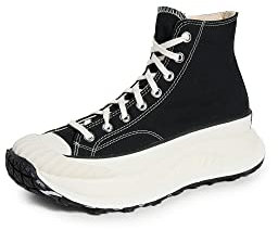Converse Chuck 70 Hi Paint Splatter Sneaker für Herren, Schwarz/Egret/Schwarz, 41.5 EU