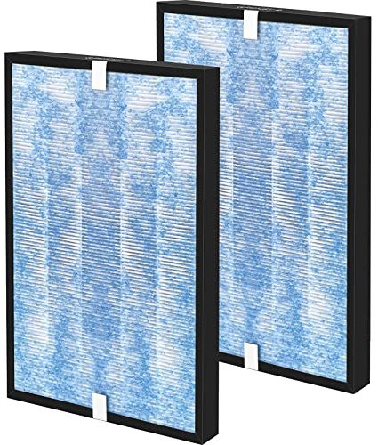 MSA3 True HEPA Filter Ersatz kompatibel mit MSA3/MSA3S Membrane Solutions 3-in-1 Luftreiniger, 2 Stück