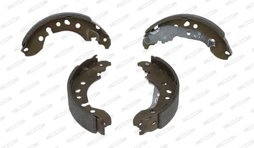 FERODO Bremsbacken Satz für Trommelbremse Hinten mit Handbremshebel für RENAULT TWINGO II (CN0) 203mm FSB4200