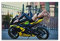 Sport-Motorrad-Poster Suzuki Gsx-r750 Sexy Hot Girl Poster Dekorative Malerei Leinwand Wandposter und Kunstbild Druck Moderne Familie Schlafzimmer Dekor Poster 30 x 45 cm