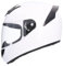 Integralhelm, ECE zugelassen SH 850 Battle, Größe XL (61/62), Weiß, Uni für Damen und Herren