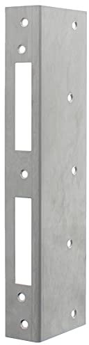 FEPS Reparaturschließblech für Haustür Reparatur Winkelschließblech Edelstahl 200 mm DIN links/rechts FE-RS002