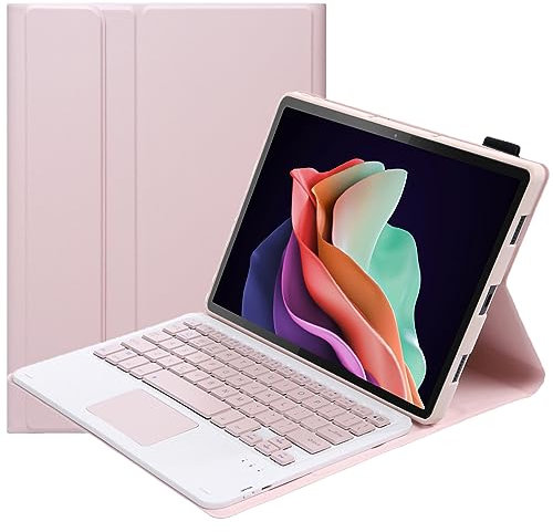 ZOMUN Bluetooth Keyboard Case with Trackpad for Lenovo Tab P11 Gen 2 [2nd Gen] 11.5 (TB-350FU/ TB-350XU), Wireless Keyboard with Protective Cover & Touch Mouse