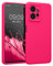 kwmobile Housse Compatible avec Xiaomi Redmi Note 12 (4G) Coque - Housse de téléphone Protection Souple en TPU Silicone - Rose Fluo