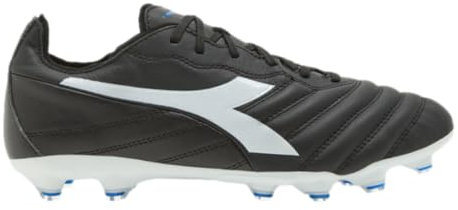 Diadora Brasil Elite 2 - Tacos de fútbol ligeros Lp12 para hombre, color blanco, Negro, 36 EU