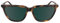 Calvin Klein Women's Sunglasses CK24537S - Milky Brown Havana with Solid Petrol Lens
